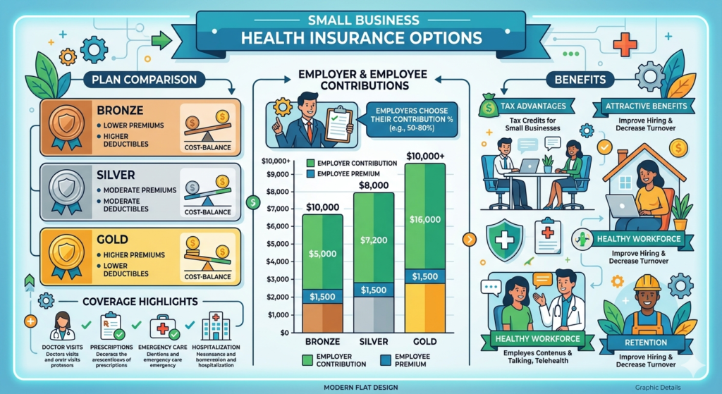 omparison of small business health insurance plans